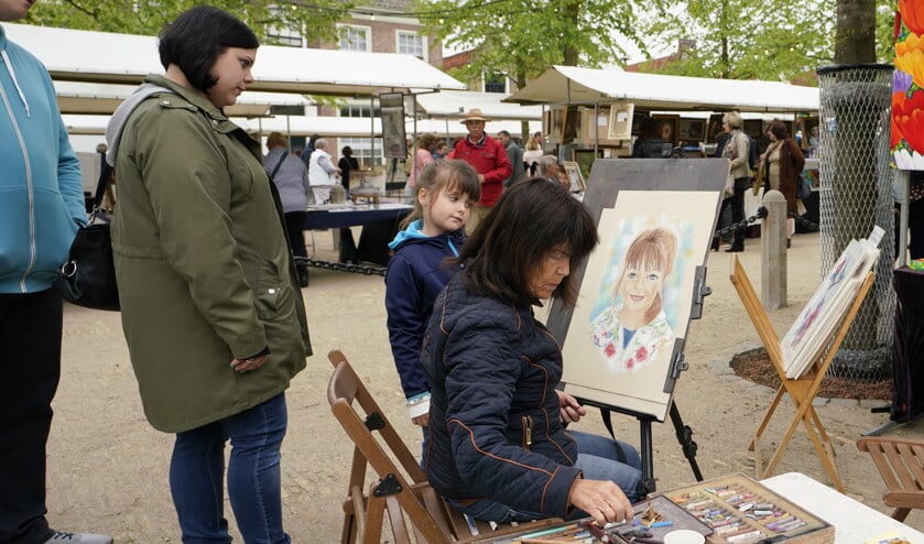 Dit jaar helaas geen kunstmarkt.