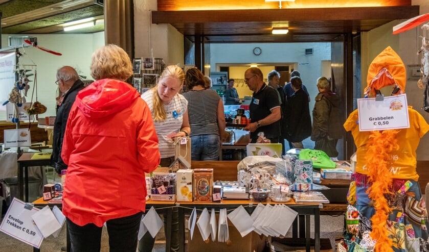 Code oranje hield de fair van de Welkomkerk afgelopen zaterdag niet tegen. (Foto: Jos Uijtdehaage).