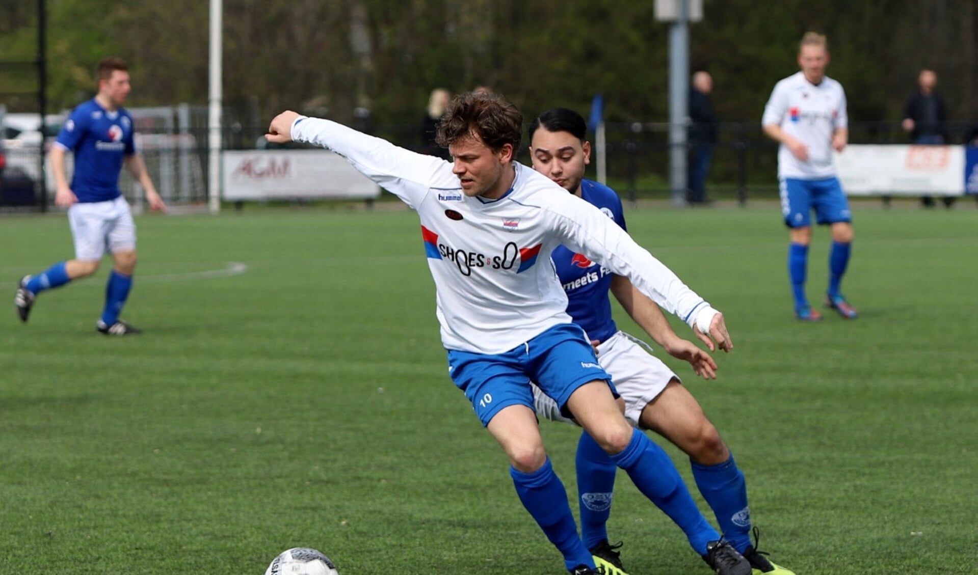 SC Botlek won zaterdag in Goudswaard van ZBVH en is ook volgend seizoen actief in de derde klasse. 