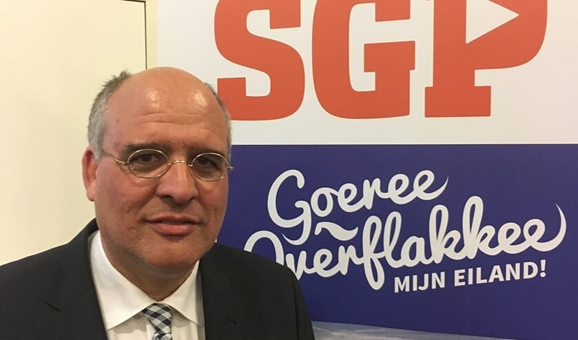 SGP-fractievoorzitter Kees van Dam neemt op 12 september afscheid van de politiek op Goeree-Overflakkee..