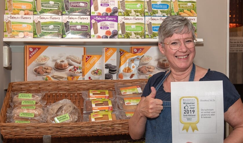 Silvia Gottschall is apetrots op het behaalde resultaat! (Foto: Jos Uijtdehaage)