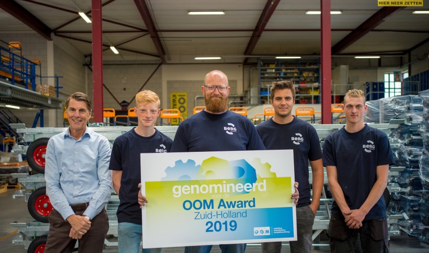 Berg Hortimotive is genomineerd voor de OOM-Award Zuid-Holland 2019.