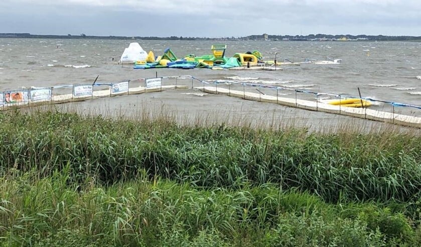 In juni werd het park ook al getroffen door de storm.