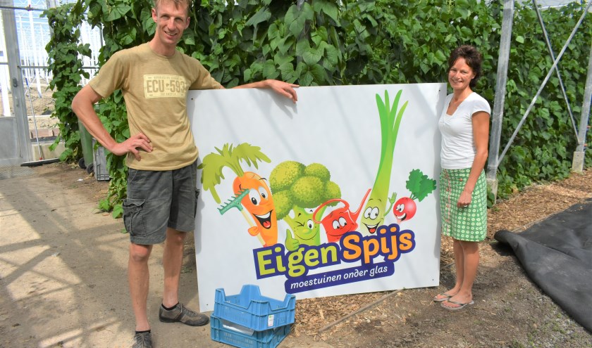 Het plezier van moestuinieren, dat gunnen Ben en Agnes van den Berg iedereen.