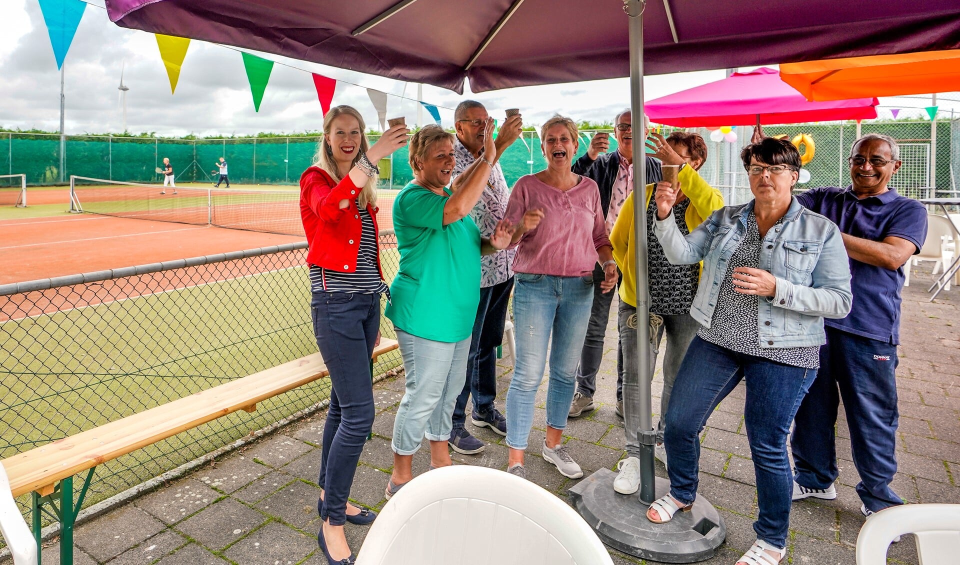 Het jubileum werd uitgebreid gevierd. Foto: Foto-Ok.nl 