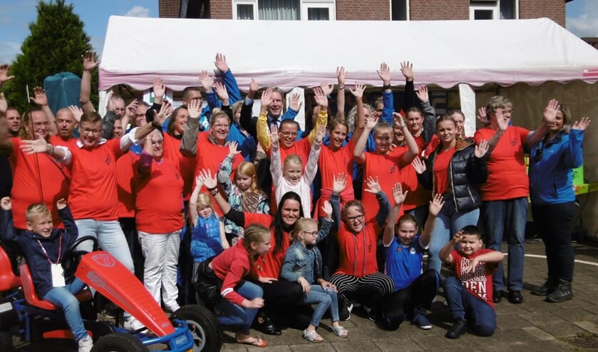 Vrijwilligers en bestuur maakten er weer een feest van.