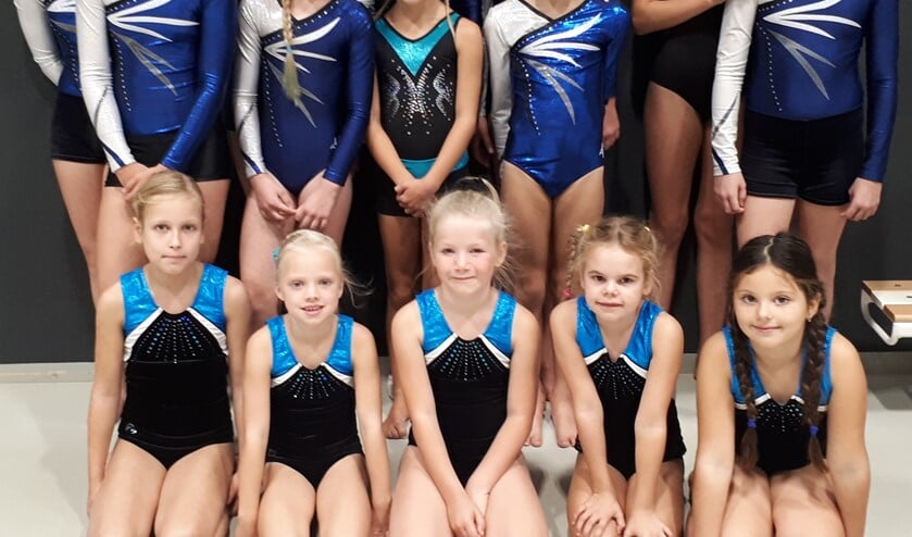 De meiden hebben allemaal mooie oefeningen laten zien