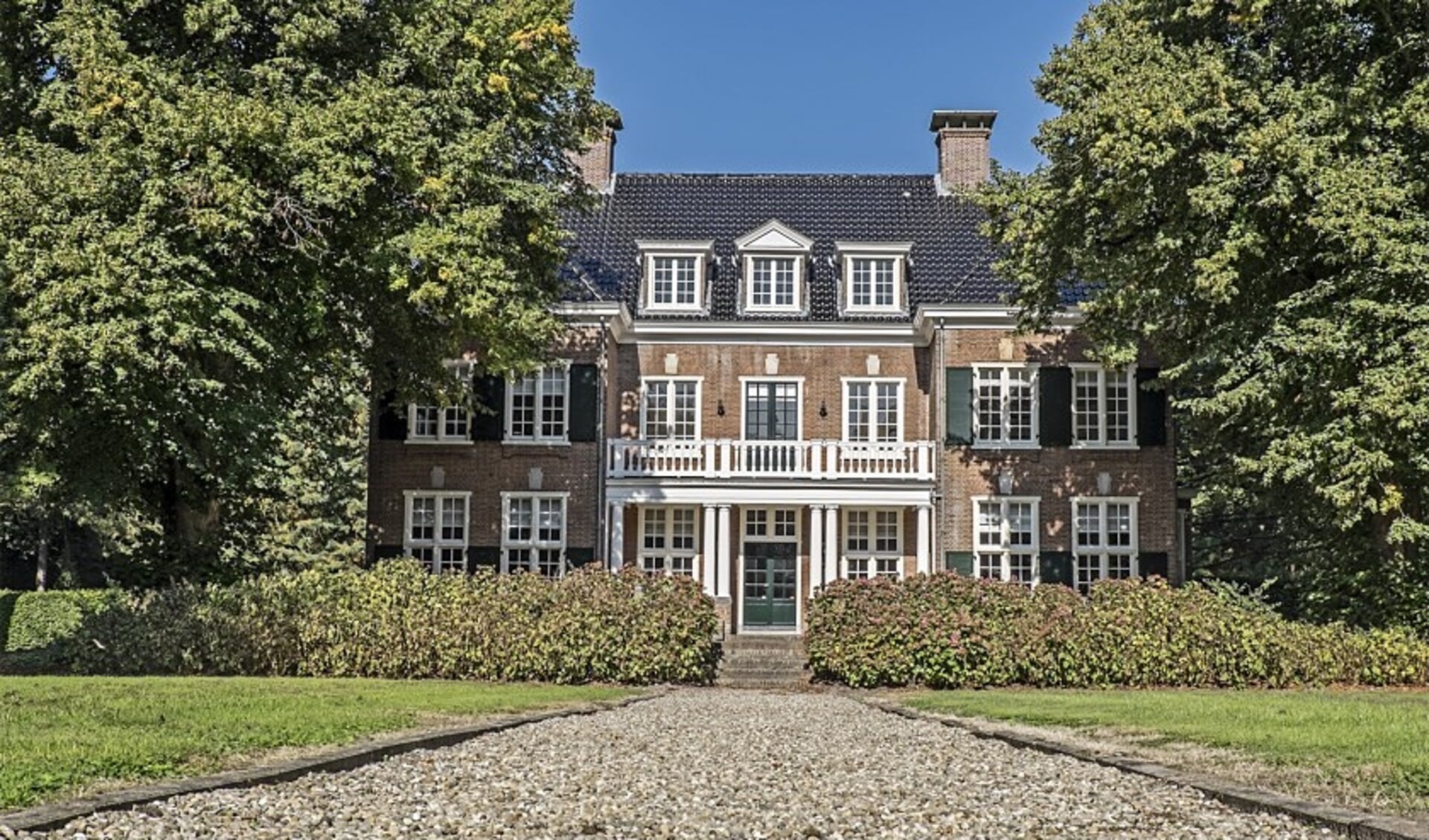 Het landhuis op Landgoed Olaerstduyn (Archief foto: Jos Uijtdehaage)