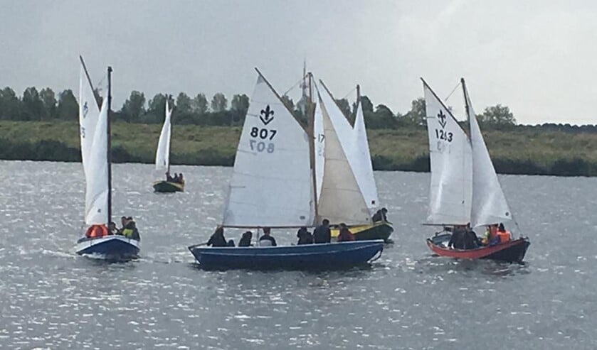 Een mooi tafereel op de Brielse Maas