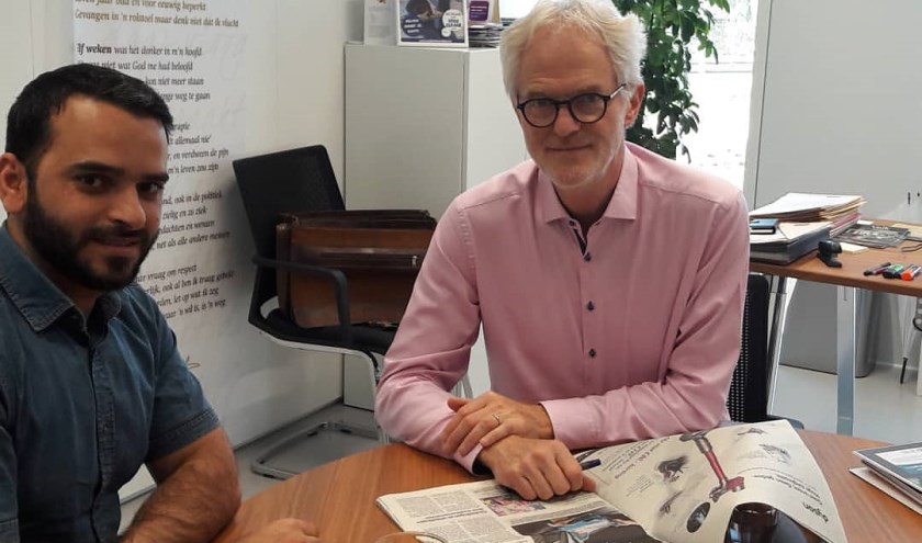 Ook wethouder Piet Vreugdenhil volgde de training tot taalmaatje.