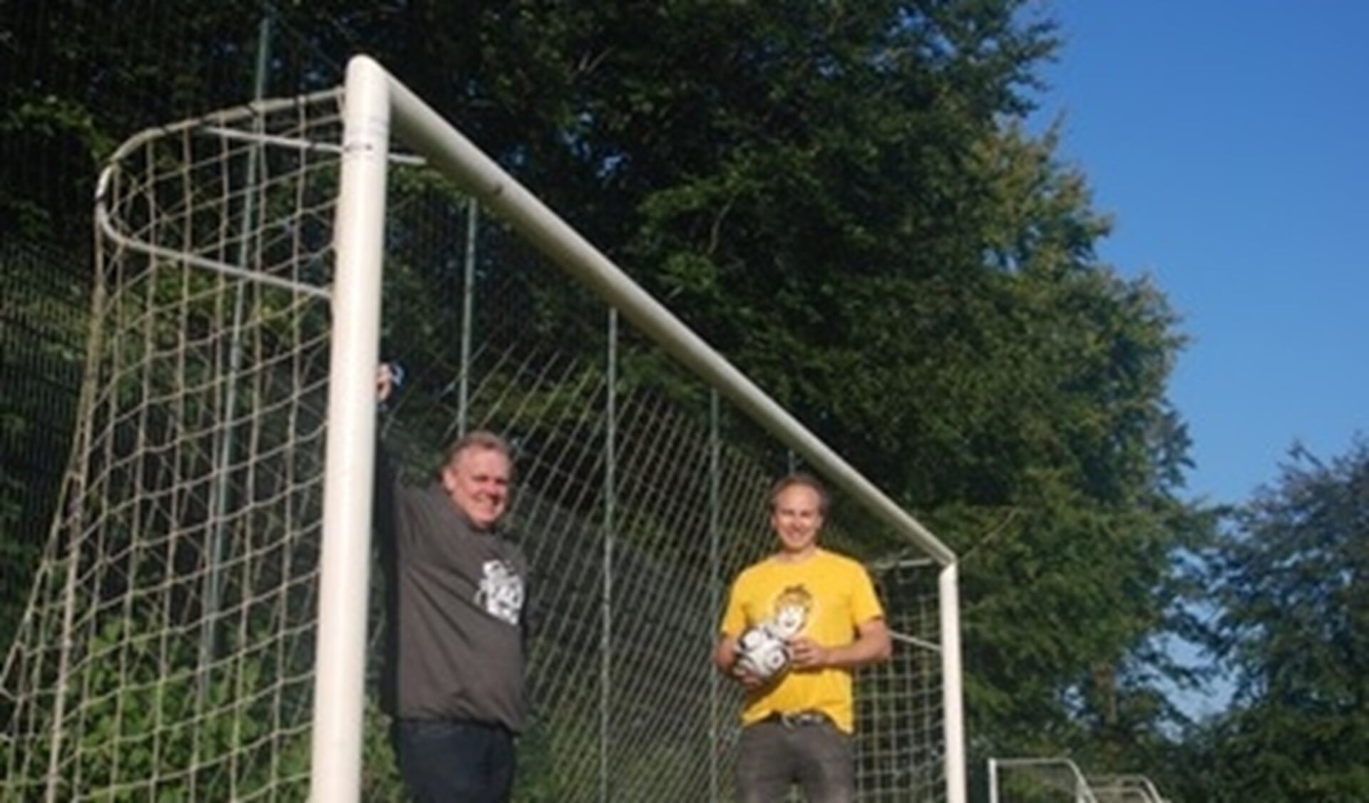 De oprichters van goal41.nl: Marcel Meijer en Michel Kriatkow 
