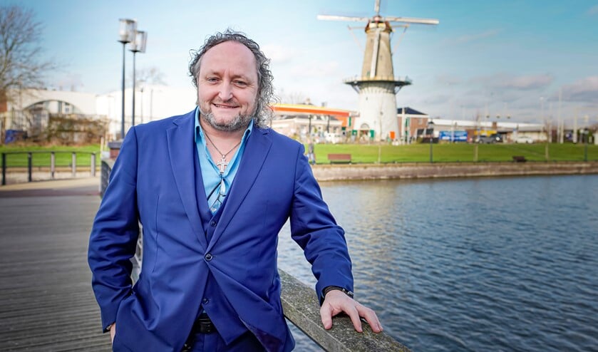 Dion Graus was kort op bezoek in Spijkenisse. Foto: Foto-OK.nl