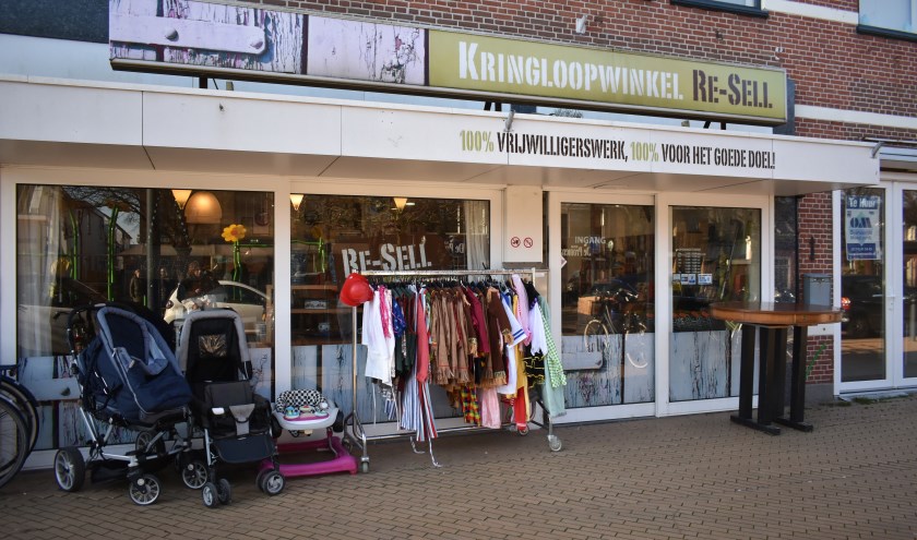Alle donaties van Kringloopwinkel Re-Sell gaan dit jaar naar goede doelen, die in Westland actief zijn.