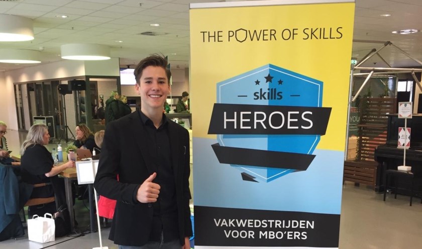Renzo Grootscholten, finalist Skills Heroes.