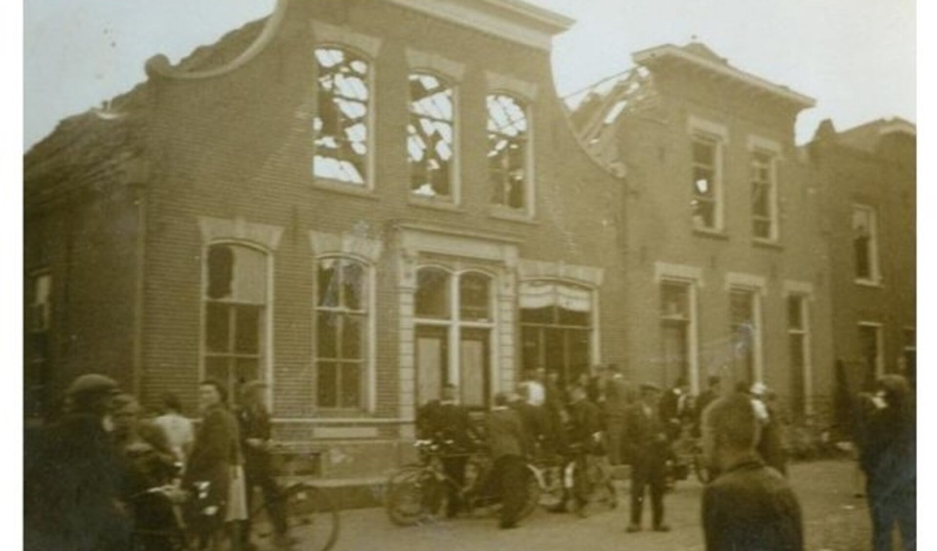 1941: de Ring in Zuidland.