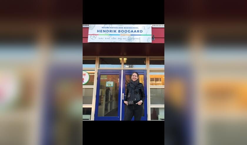 Ilona is als zij-instromer aan de slag op basisschool Hendrik Boogaard.