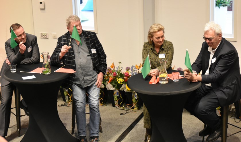 Tijdens het midterm debat in het kader van het event 'Westland Onderneemt', dat eerder die dag plaatshad, zaten de fracties wel allemaal op één lijn.
