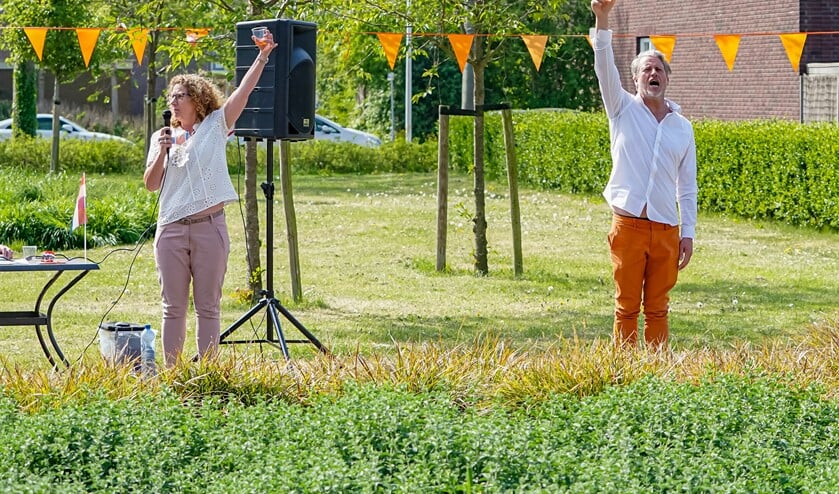 Een toost op de Koning.