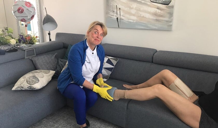 'Wat patiënten erg prettig vinden is dat zij hetzelfde gezicht tijdens de hulp zien. Dat is ook heel belangrijk in deze tijd.'