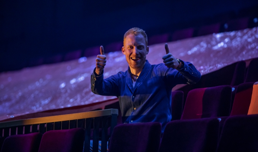 René van Meurs tekende voor de presentatie van de avond.