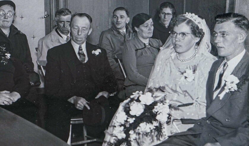 Alweer 65 jaar geleden gaven Klaaske en Jelle elkaar het ja-woord.