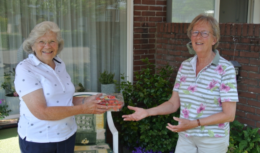 De Zonnebloem afdeling 's-Gravenzande vergeet haar gasten niet. Foto: (PR)