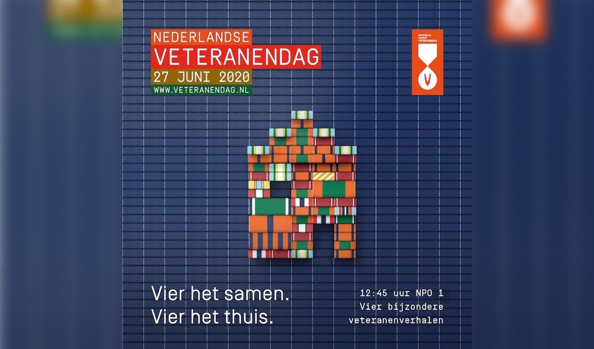 De Nederlandse Veteranendag vindt dit jaar in aangepaste vorm plaats op zaterdag 27 juni.