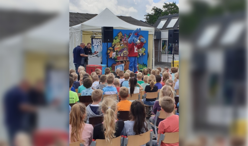 Leerlingen van WSKO Andreashof genoten van Bobo's Avonturenshow. Foto: (PR)