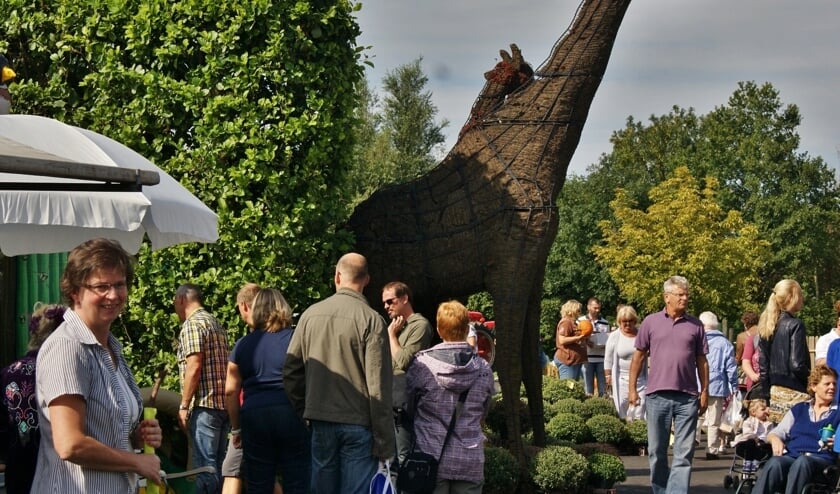 De giraffen hadden jaarlijks hun eigen plekkie en daar was een goeie reden voor