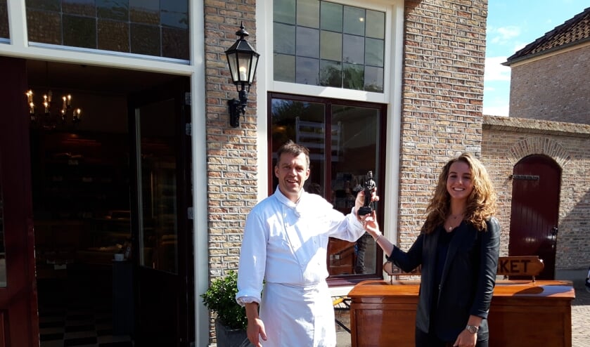 Jan van Harberden en Senna Griffioen. Gevestigd en komend talent.