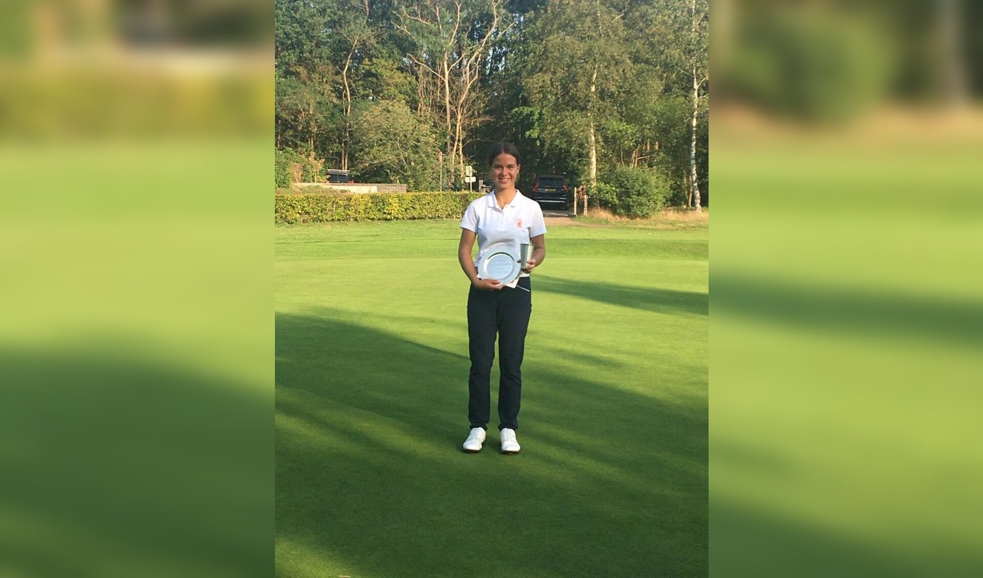 De Brielse Rosanne Boere werd vorig weekeinde voor de tweede keer golfkampioene van Nederland bij de meisjes t/m 15 jaar.
