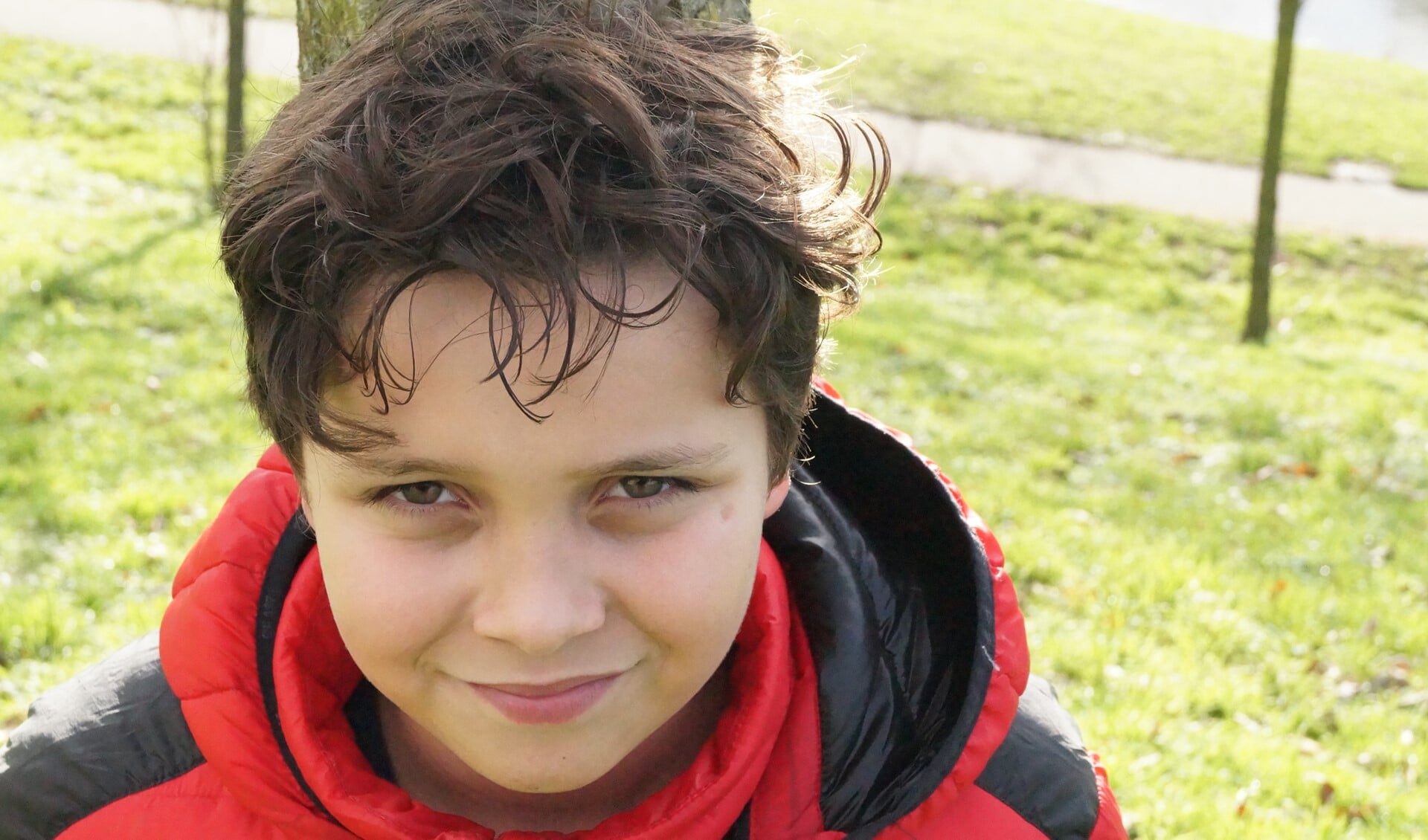 De 10-jarige Rodrigo heeft geen problemen met thuisonderwijs, alleen is zijn moeder wel strenger dan de juf. (Privéfoto)