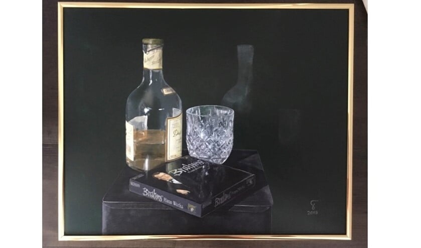 <p>Stilleven van Teus van Gemert. </p>
