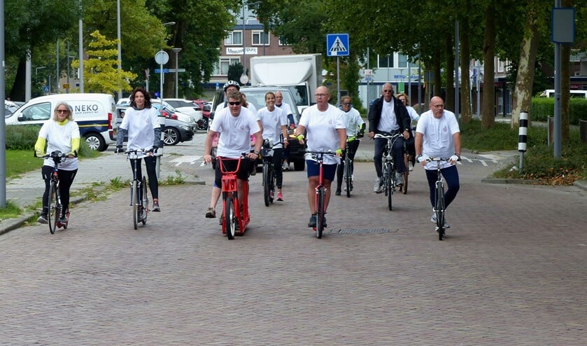 Op de step voor het goede doel.