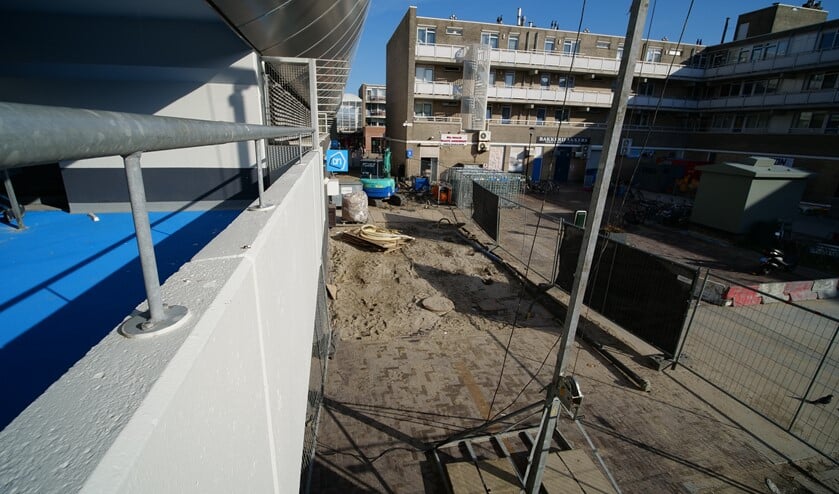 <p>Er wordt hard gewerkt aan de nieuwe droogloop.</p>