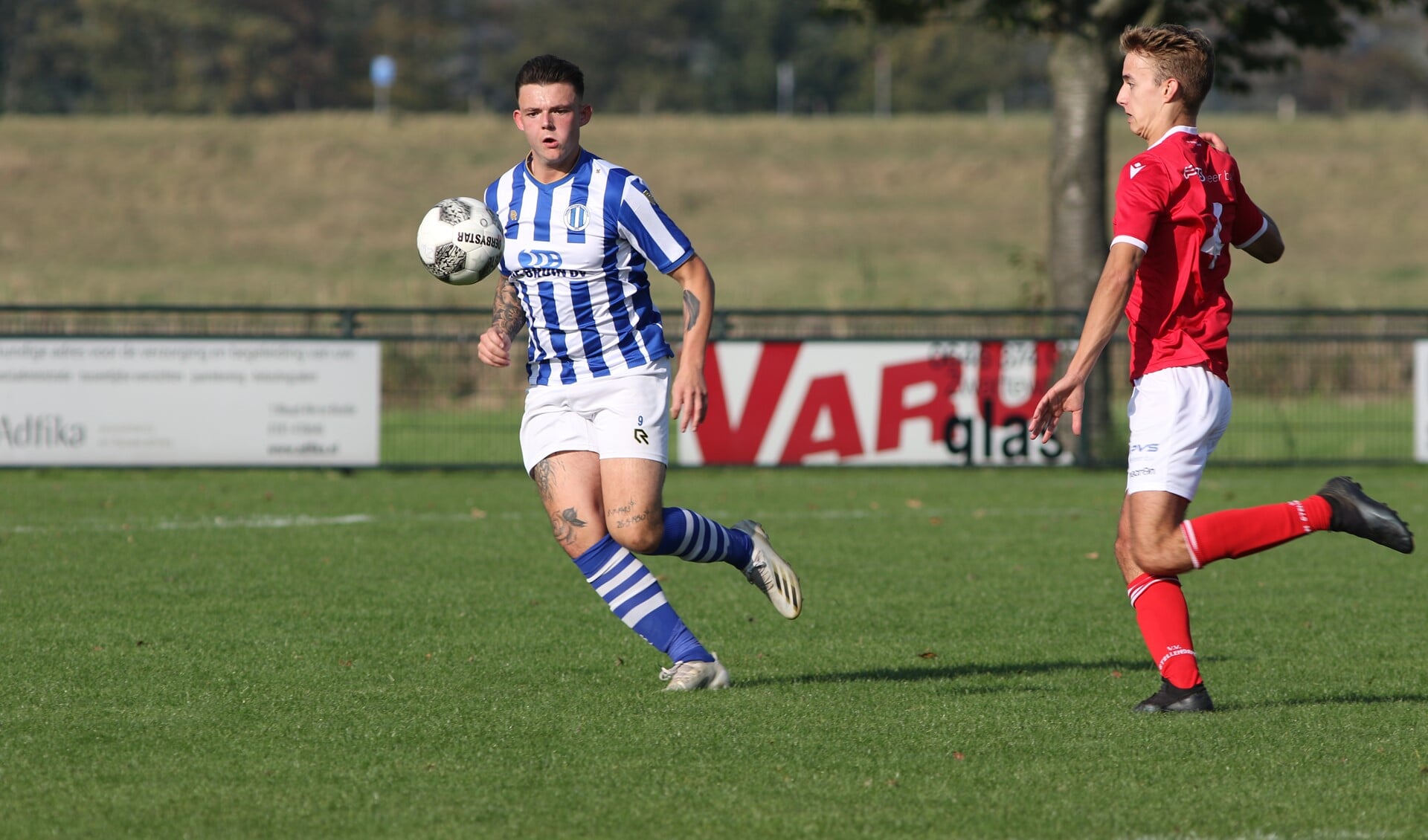 Rowan van Heijst is met acht goals, gescoord in zes duel topscorer