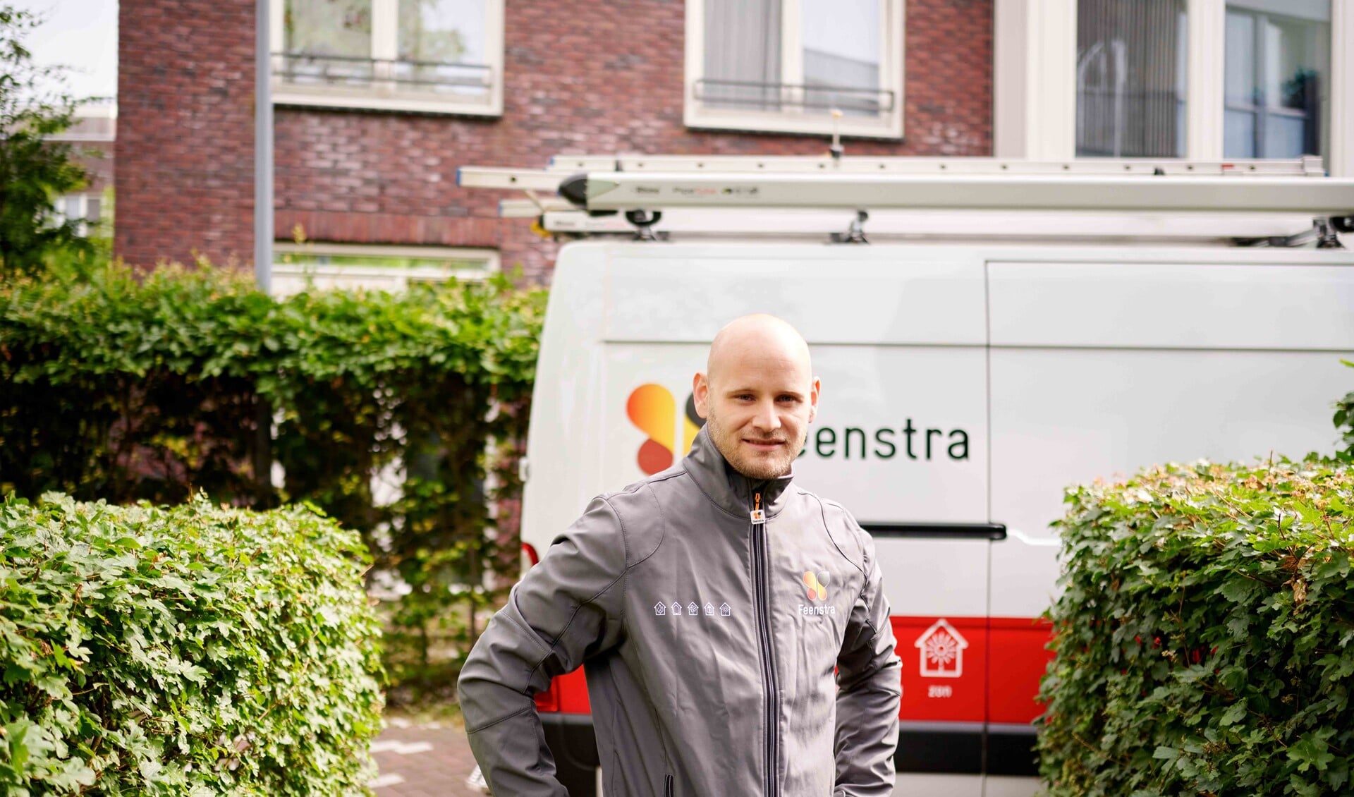 Jeffrey Tulp, verwarmingsspecialist voor Zuid-Holland. Foto: Feenstra