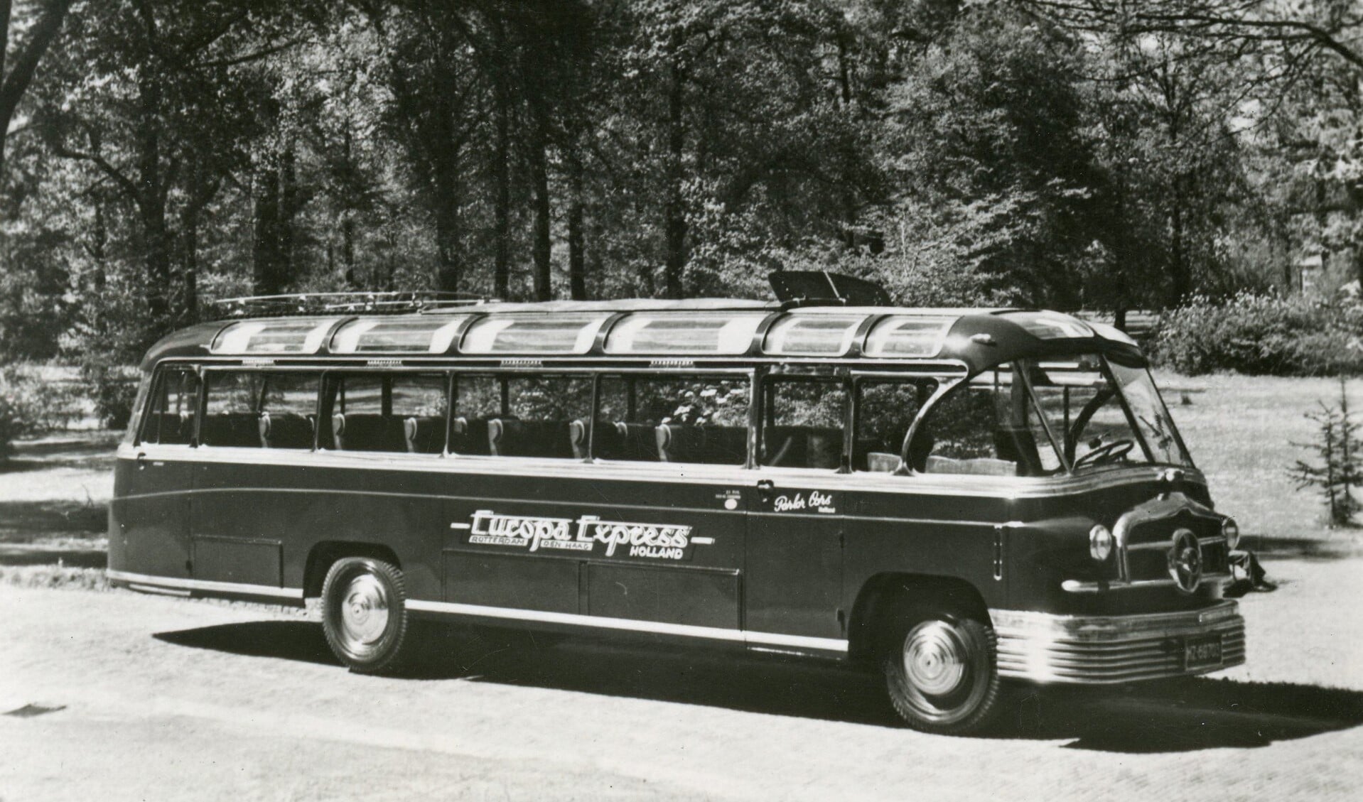 De Europa Express bus.