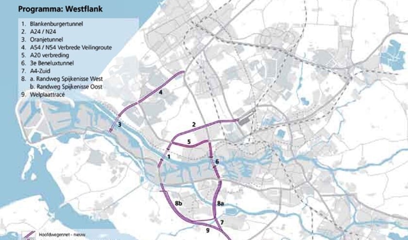 <p>De knelpunten volgens het Masterplan Rotterdam Vooruit.</p>