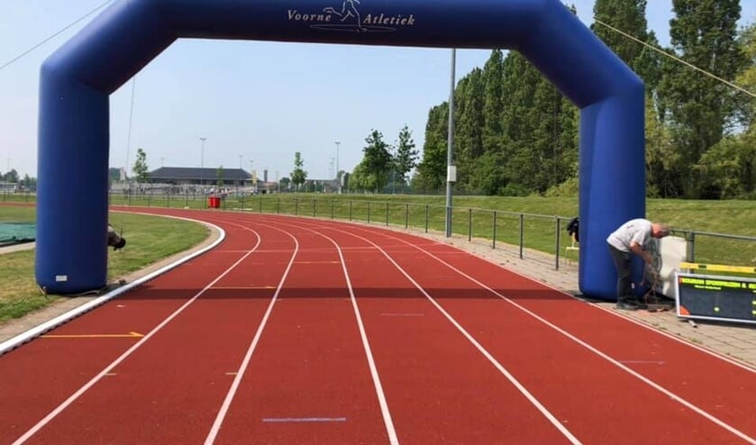 <p>Voorne Atletiek heeft een prachtige eigen atletiekbaan</p>