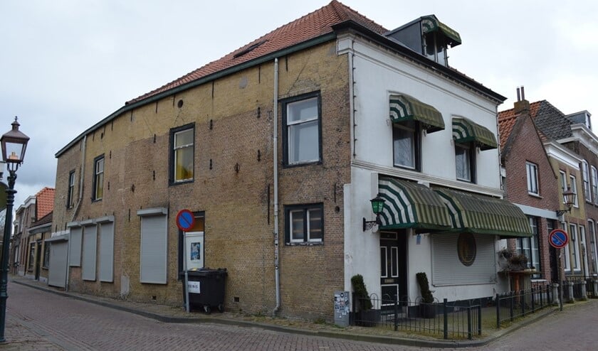 Er mag duidelijk wat gebeuren aan het pand.