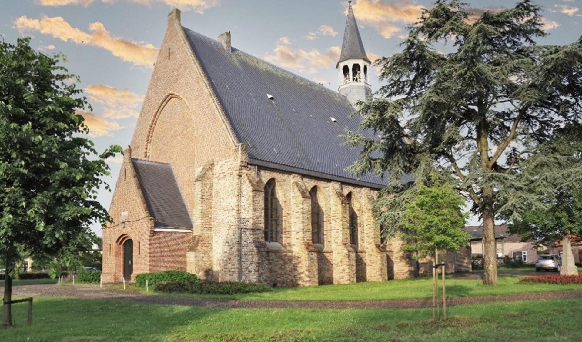 De kerk aan de Ring in Oudenhoorn. 