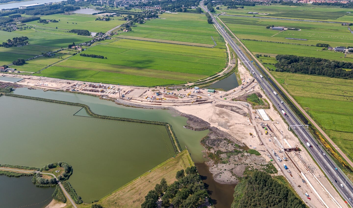 Knooppunt Vlaardingen. Foto: Rijkswaterstaat.