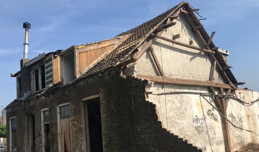 <p>Het nu gesloopte pand is rond 1850 gebouwd. </p>