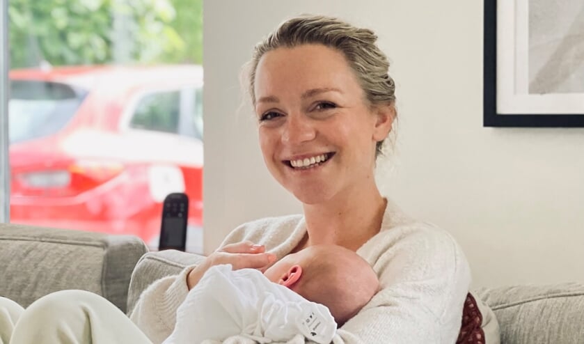 <p>Roos van der Werf en haar zoontje Jan</p>