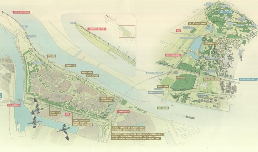 <p>Aan beide kanten van Het Scheur komt een 'Nieuw Waterland'.</p>