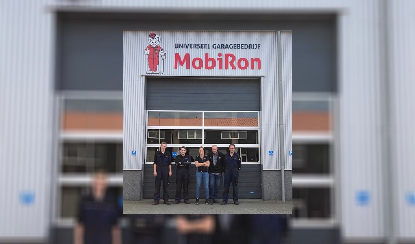 Het team van Mobiron. 