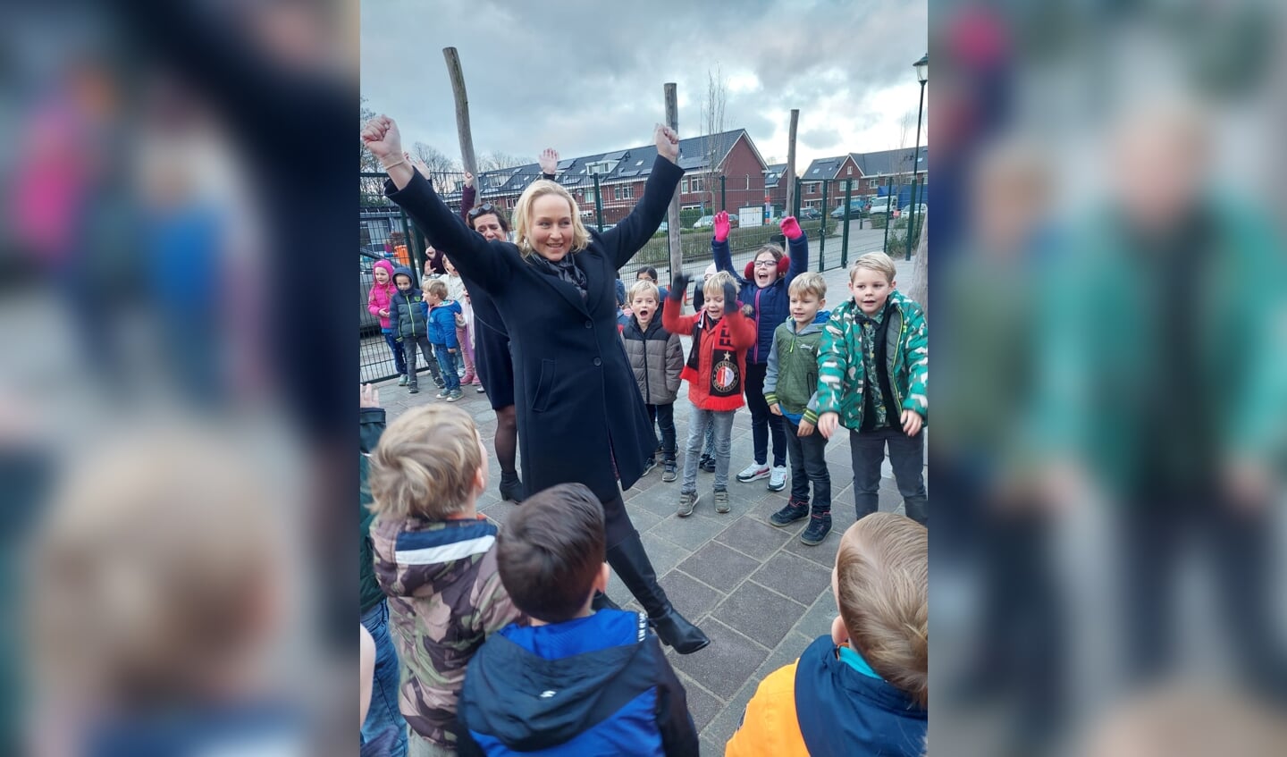 Juf Mirjam oefent na 25+ jaar nog steeds vol overgave en met heel veel plezier haar vak uit!