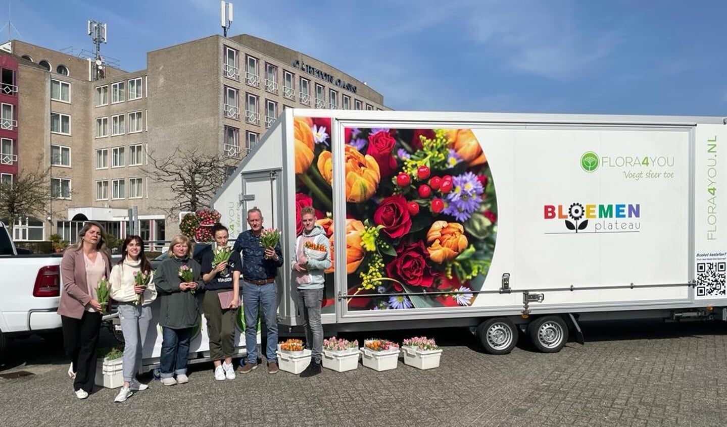 Hollandse tulpen voor vluchtelingen uit Oekraïne.
