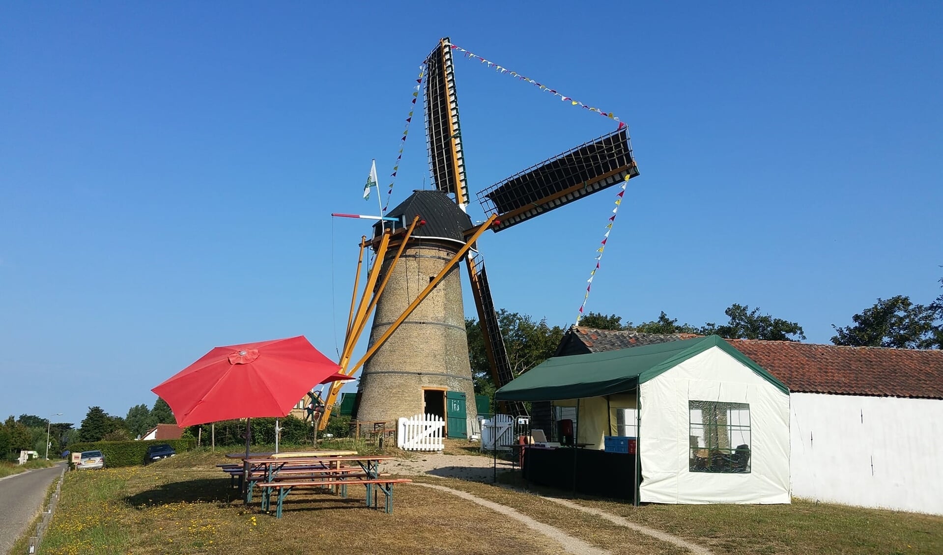 De molen in Oostvoorne